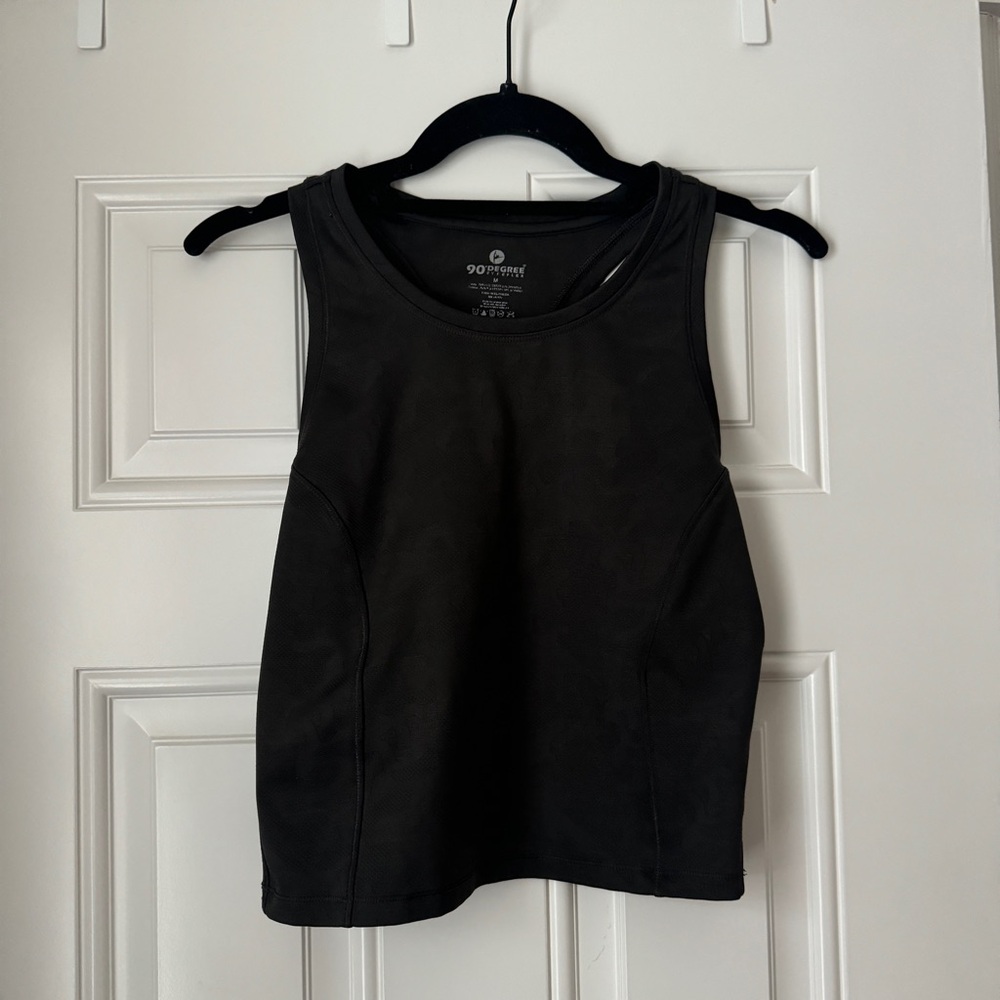 90 Degree By Reflex Charcoal Tank Top - Picture 2 of 7